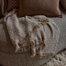 Load image into Gallery viewer, Clara Beige/Cream Throw
