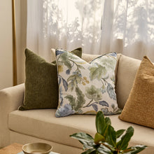 Load image into Gallery viewer, Casey Textured Cushion - Dark Green
