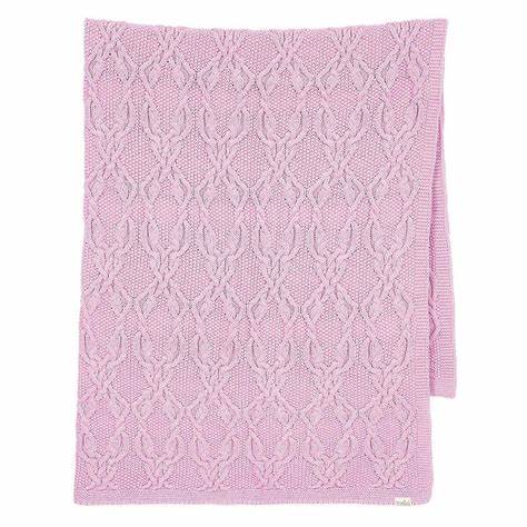Organic Blanket Bowie - Lavender