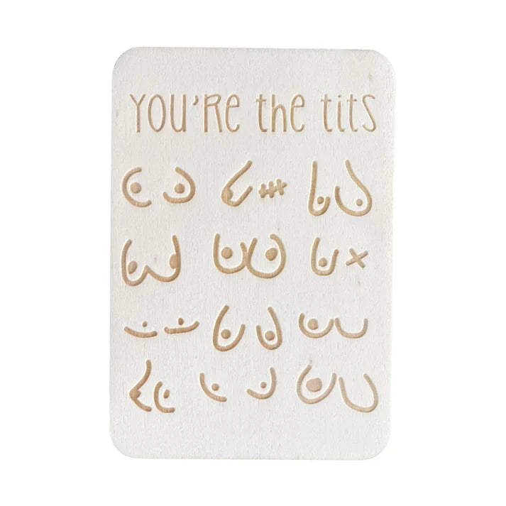 You're The Tits - Keep Card
