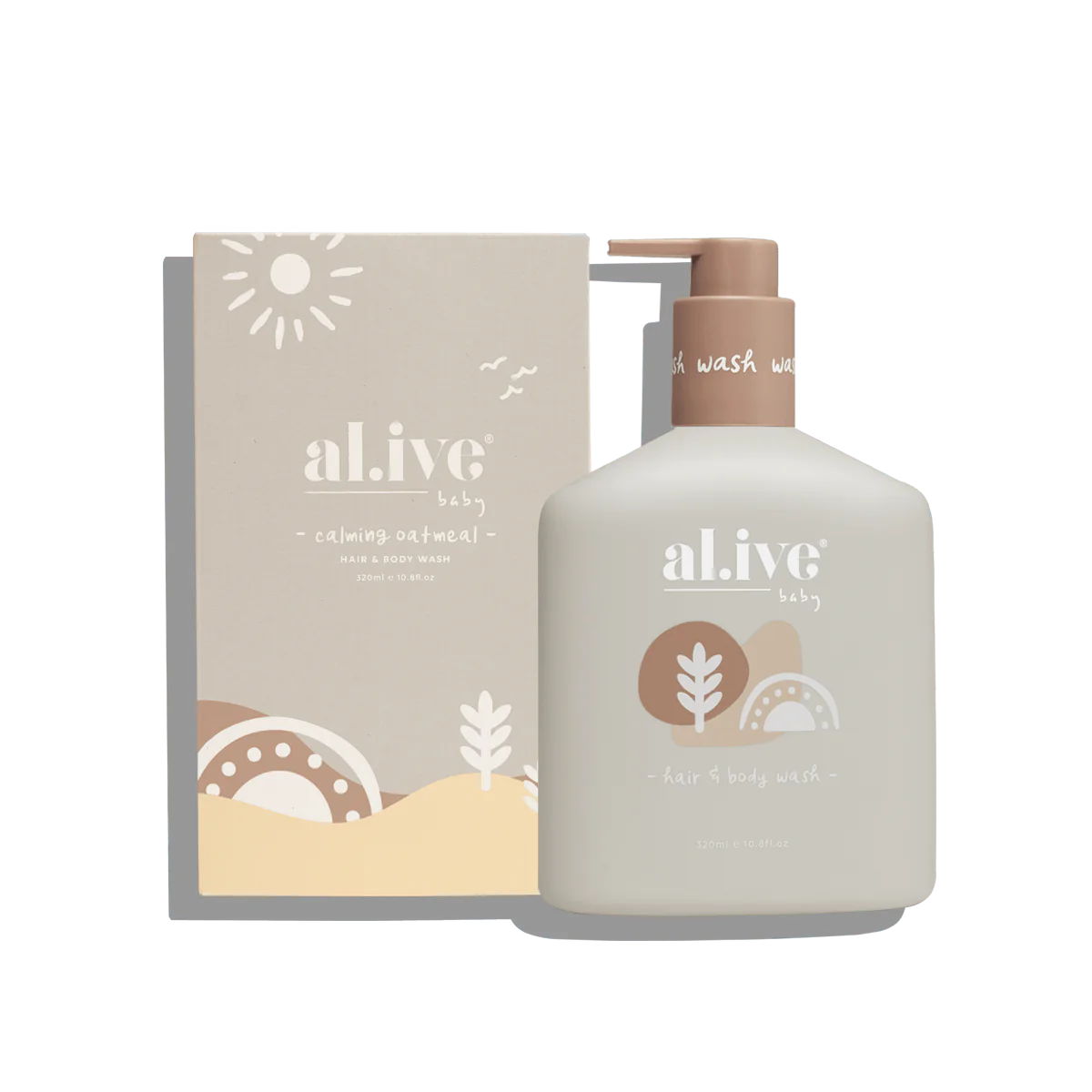 Baby Hair & Body Wash - Calming Oatmeal