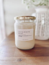 Load image into Gallery viewer, Lily &amp; White Musk: Amber Jar
