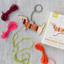 Load image into Gallery viewer, Stitch Your Own Keyring - Sausage Dog
