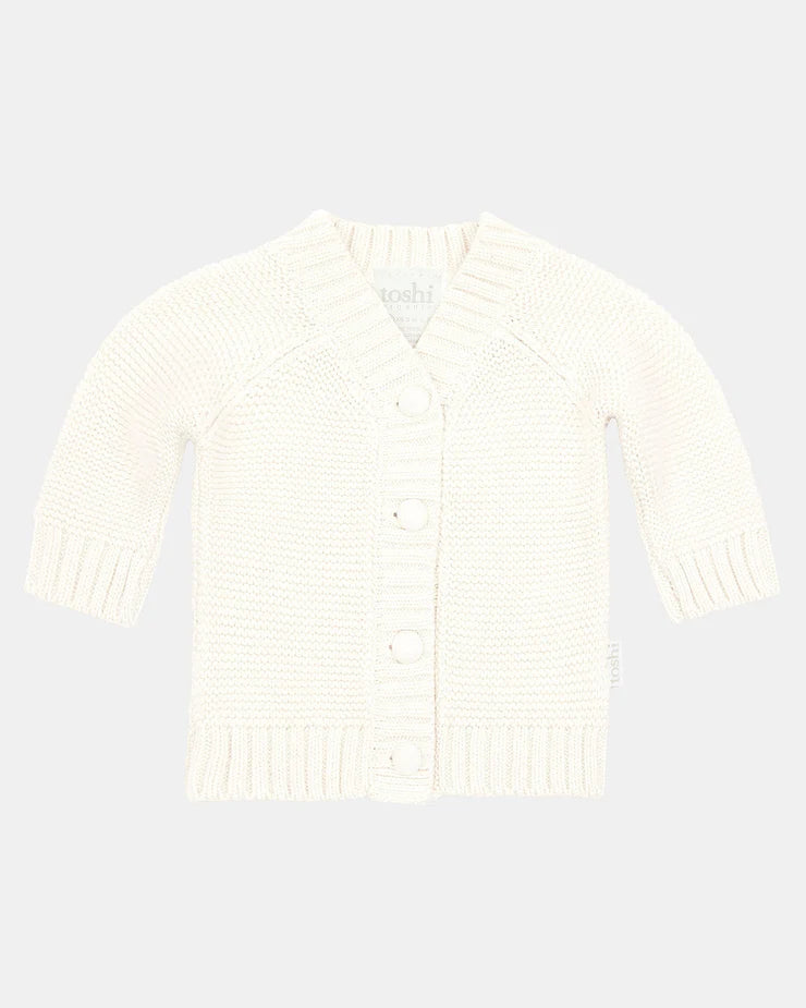 Organic Cardigan Andy - Cream