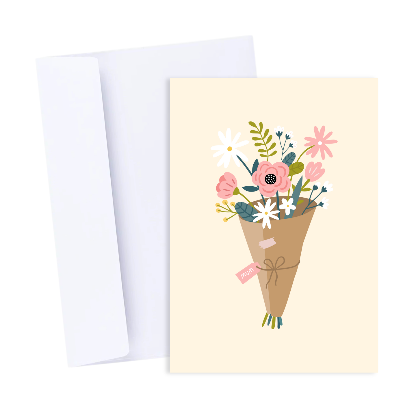 Flower Bouquet Card