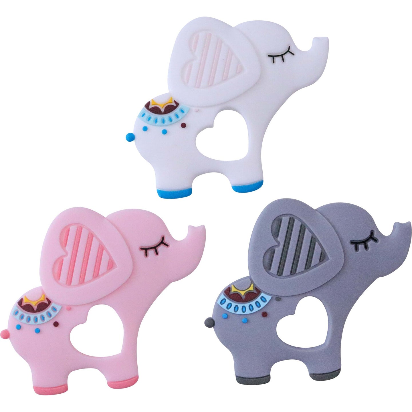 Elephant Teether - Assorted