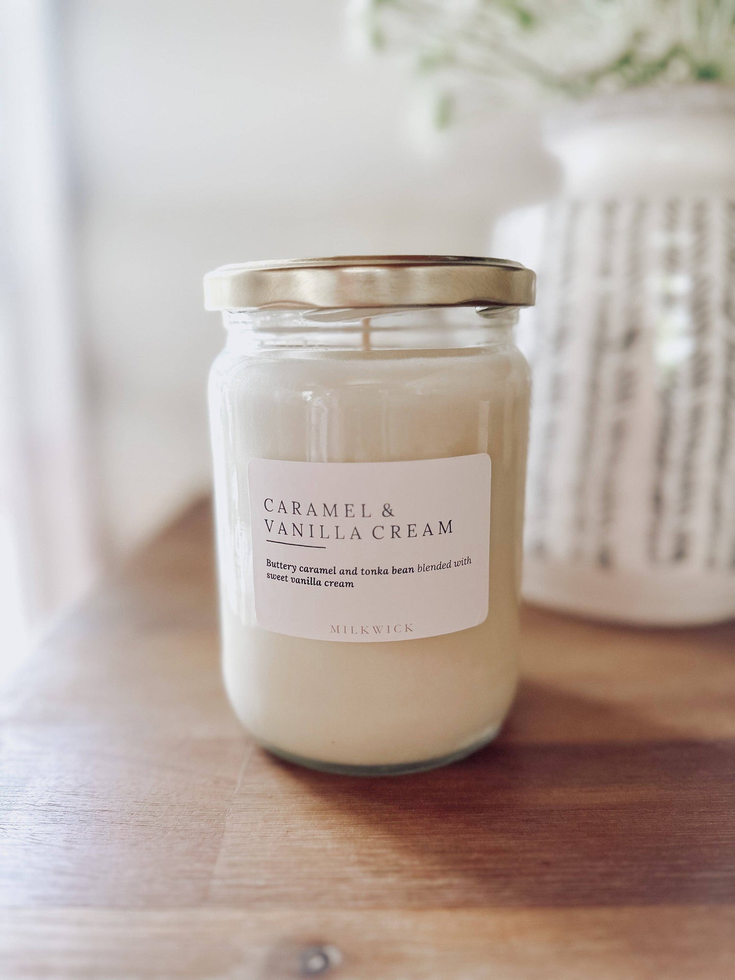 Caramel & Vanilla Cream: Large Jar
