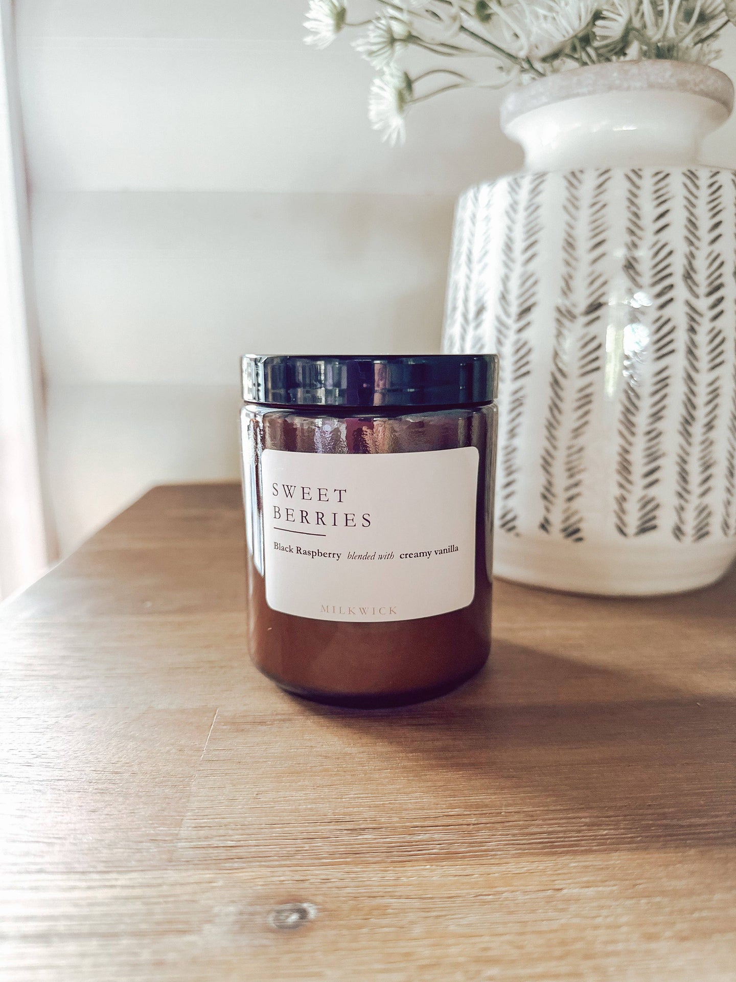Sweet Berries: Amber Jar