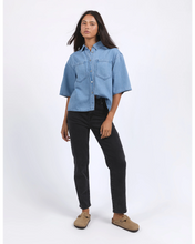 Load image into Gallery viewer, Hutton Denim Shirt - Light Blue
