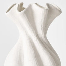 Load image into Gallery viewer, Gustel Twist Vase - Large White
