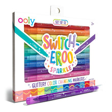 Load image into Gallery viewer, Ooly Markers – Switcheroo Sparkle Markers/12
