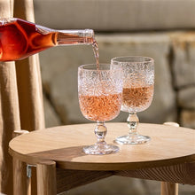 Load image into Gallery viewer, Fiori Set of 4 Wine Goblets
