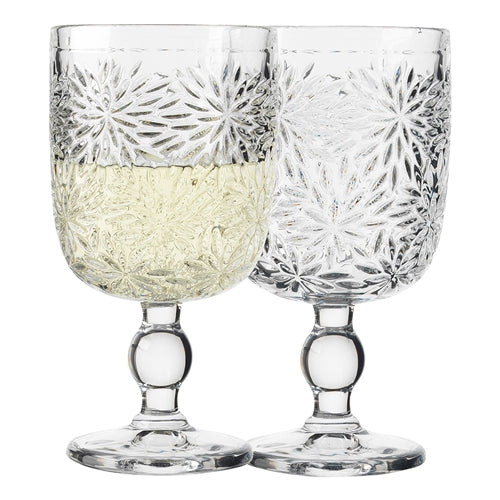 Fiori Set of 4 Wine Goblets